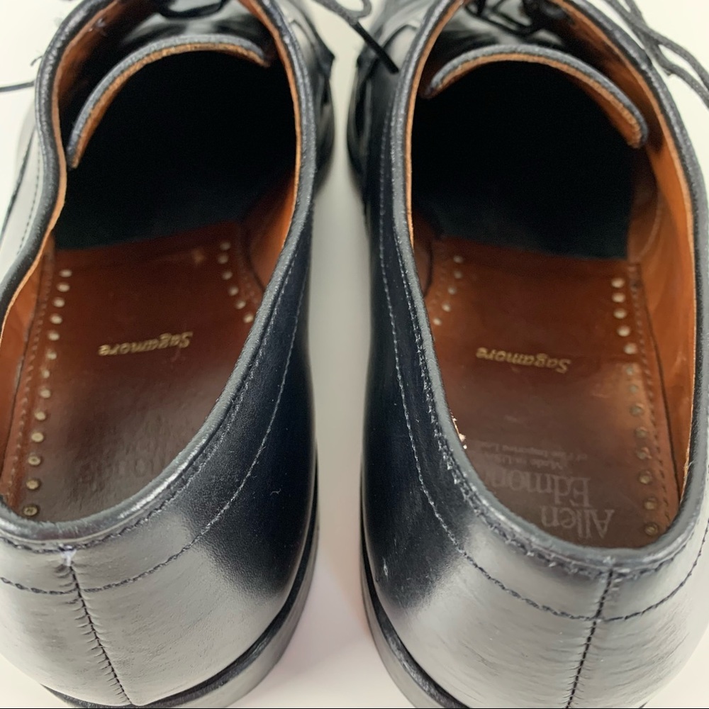 Allen Edmonds Sagamore Black Oxford Shoes Size 11 - Picture 8 of 16